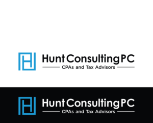Logo Design by Atec for Hunt Consulting PC | Design #20436309
