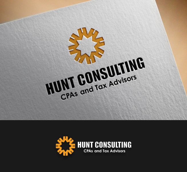 Logo Design by DoMadic for Hunt Consulting PC | Design #20469583