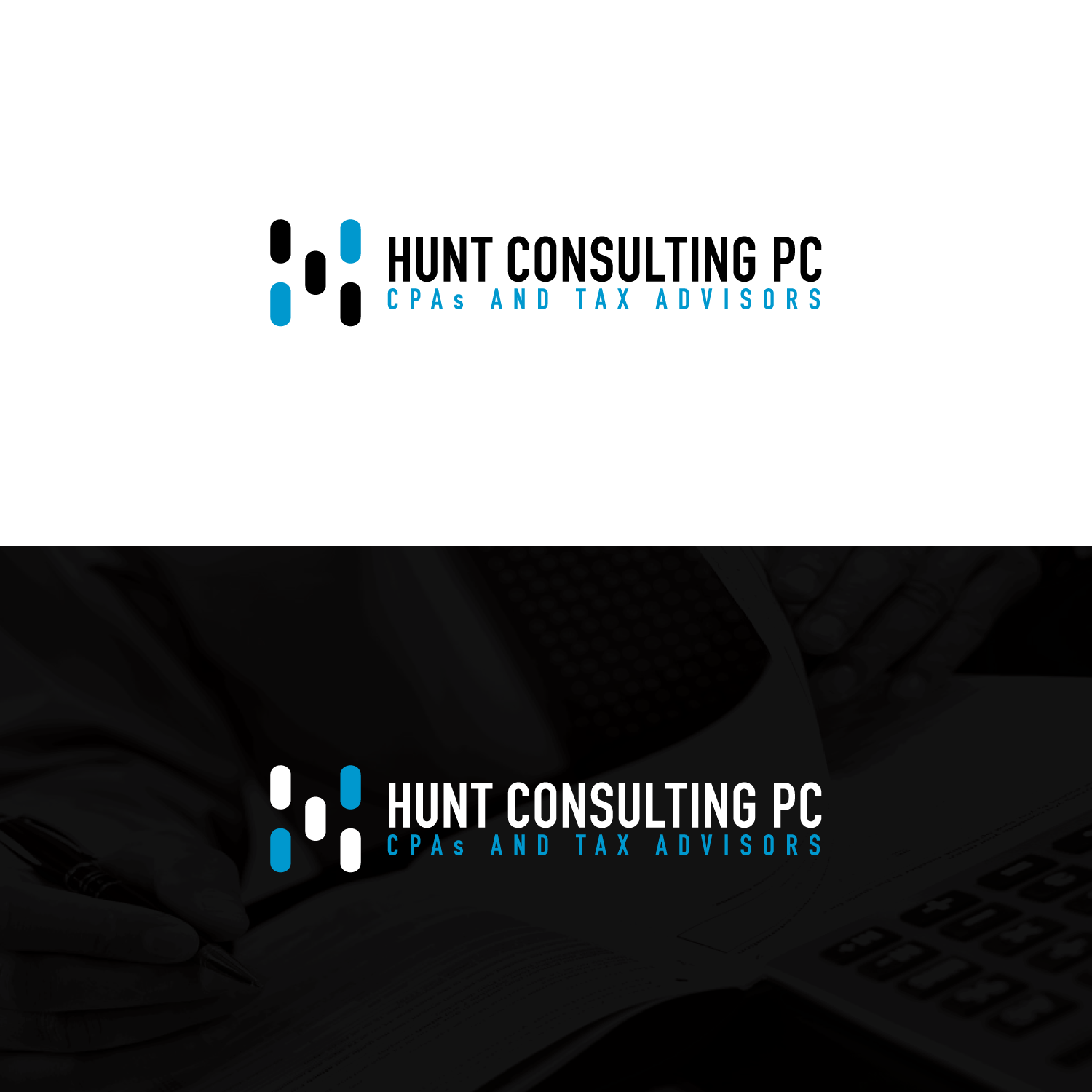 Logo Design by ds | designstructure for Hunt Consulting PC | Design #20430357