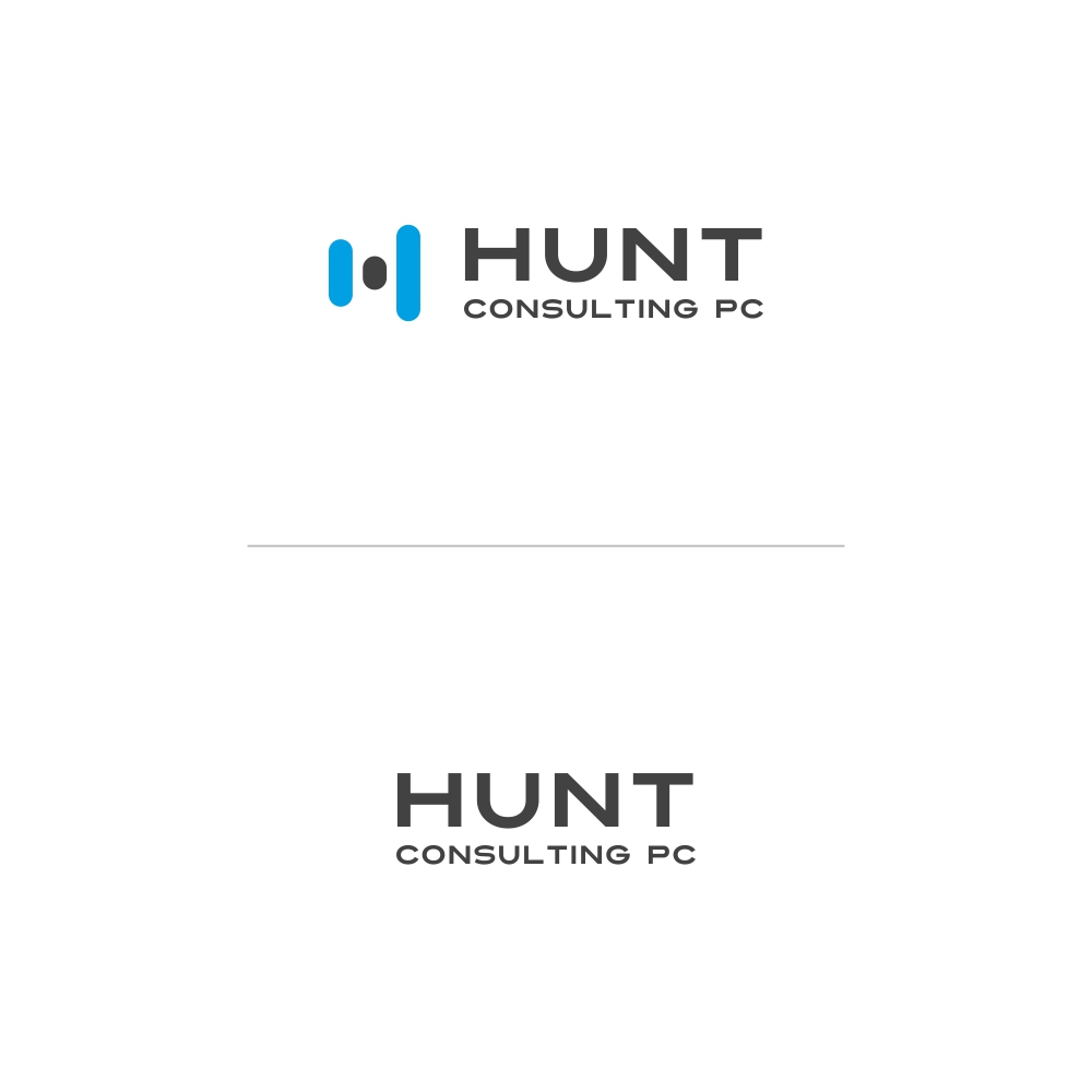 Logo Design by Basksh Designs for Hunt Consulting PC | Design #20443848