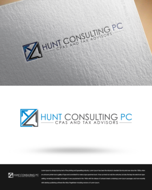 Logo Design by zingodesigns258 for Hunt Consulting PC | Design #20430823