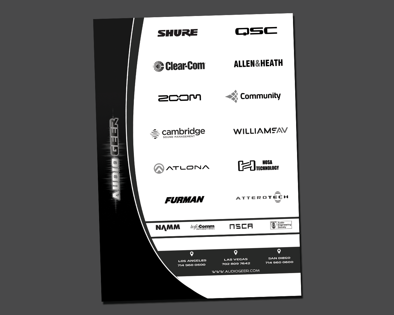 Stationery Design by Riz' for Audio Geer, Inc | Design: #20507101