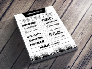 Audio Geer Linecard 2019 | Diseño de Papelería por Aurora:)