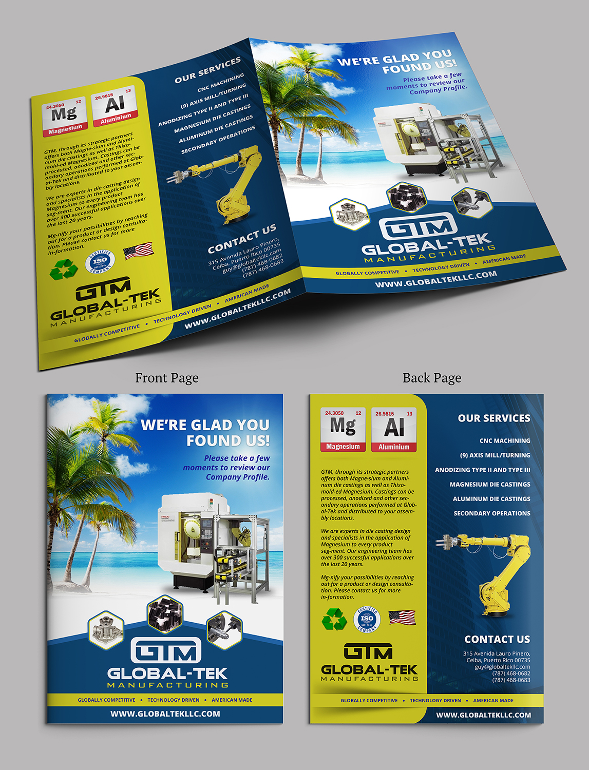 Flyer-Design von SAI DESIGNS für Global-Tek Manufacturing LLC | Design #20445433