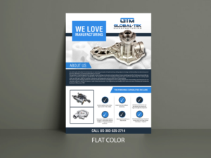 Flyer-Design von n214008 für Global-Tek Manufacturing LLC | Design: #20422501