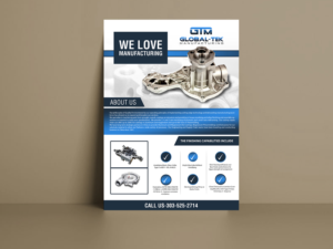 Flyer-Design von n214008 für Global-Tek Manufacturing LLC | Design: #20422502