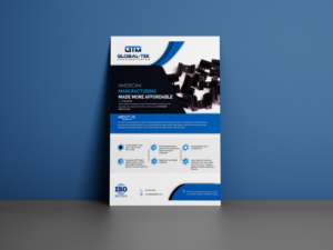 Diseño de Flyer por ilovedesign1 para Global-Tek Manufacturing LLC | Diseño #20472600