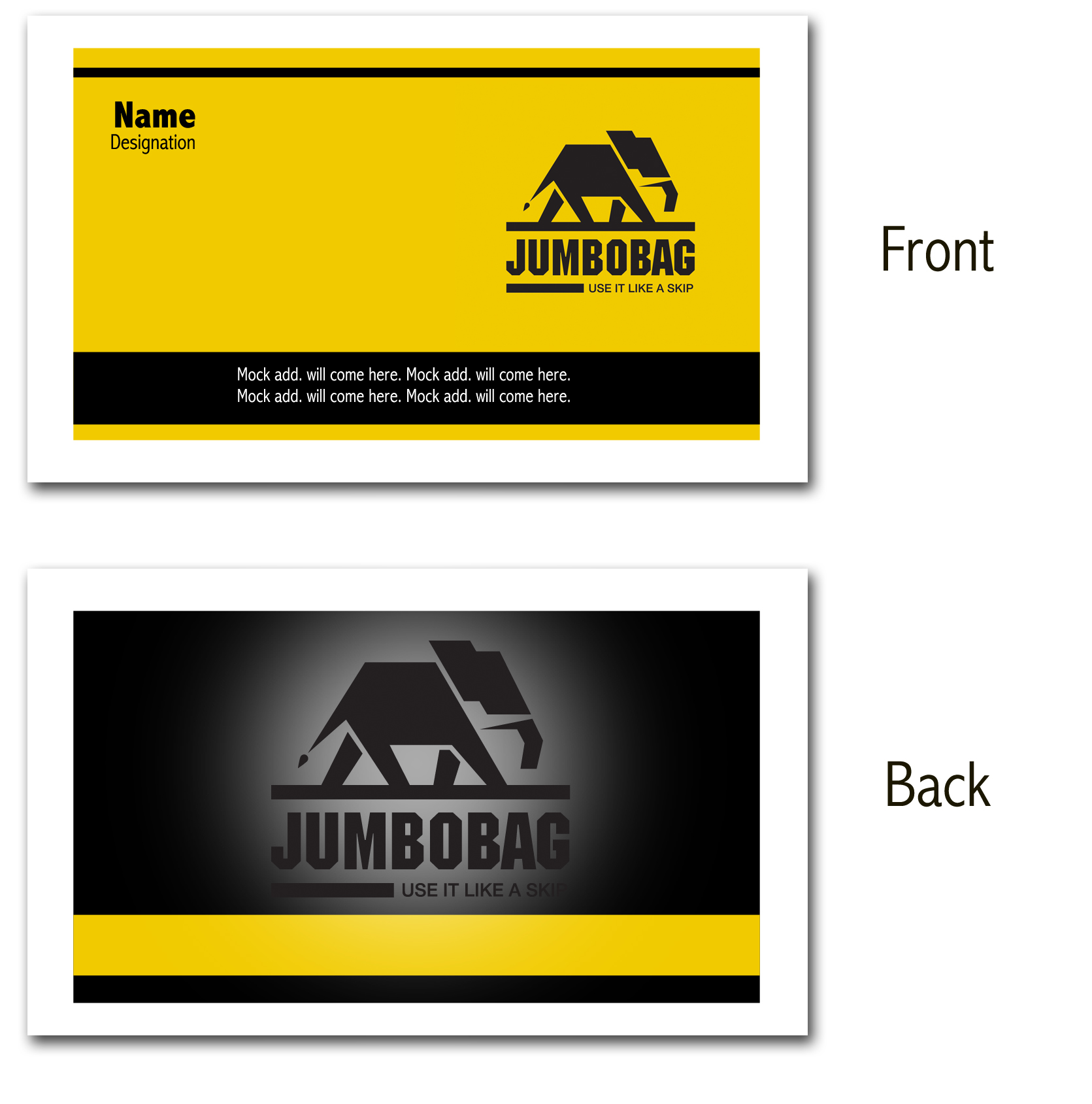 Design de Carte de Visite par BrandOne pour jumbobag | Design #56796