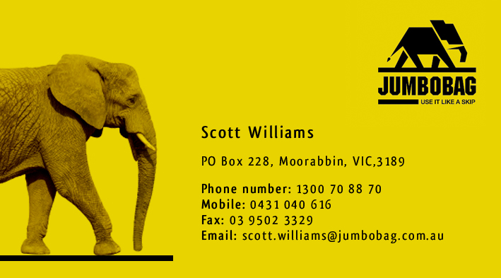Business Card Design by Marta Sobczak  for jumbobag | Design #59054
