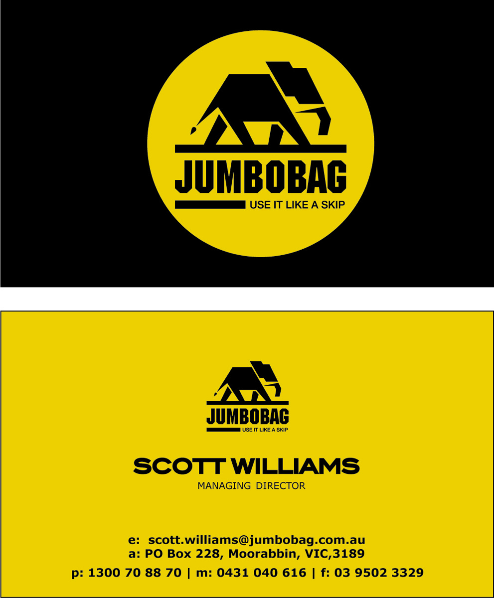 Business Card Design by Kateryna T for jumbobag | Design #60875