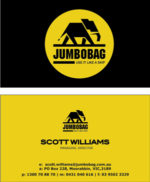 Business Card Design by Kateryna T for jumbobag | Design: #60875