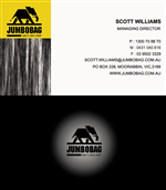 Business Card Design by DDG for jumbobag | Design: #57808