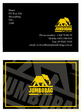 Design de Carte de Visite par Alex Sadler pour jumbobag | Design #60122