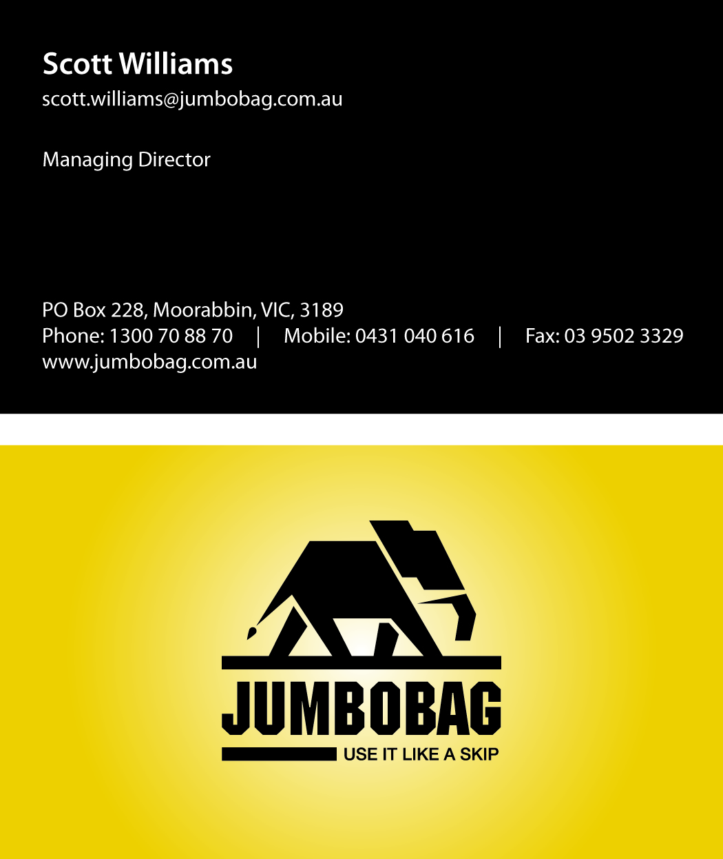 Design de Carte de Visite par Studio OTB pour jumbobag | Design #56881