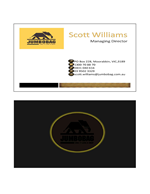 Business Card Design by GCs Custom Graphics & Ts for jumbobag | Design: #58512
