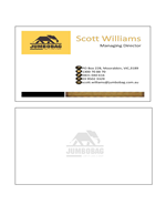 Business Card Design by GCs Custom Graphics & Ts for jumbobag | Design: #58519
