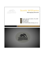 Business Card Design by GCs Custom Graphics & Ts for jumbobag | Design: #58520