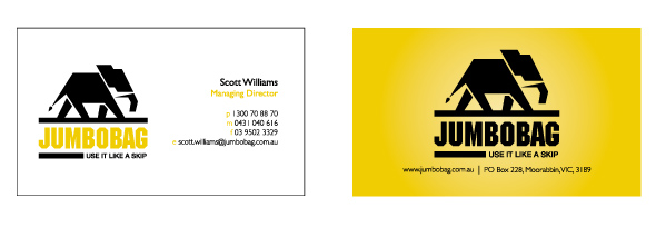 Business Card Design by Like This Design for jumbobag | Design #59861
