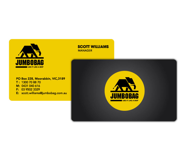 Business Card Design by Stephanie Soon for jumbobag | Design #56831