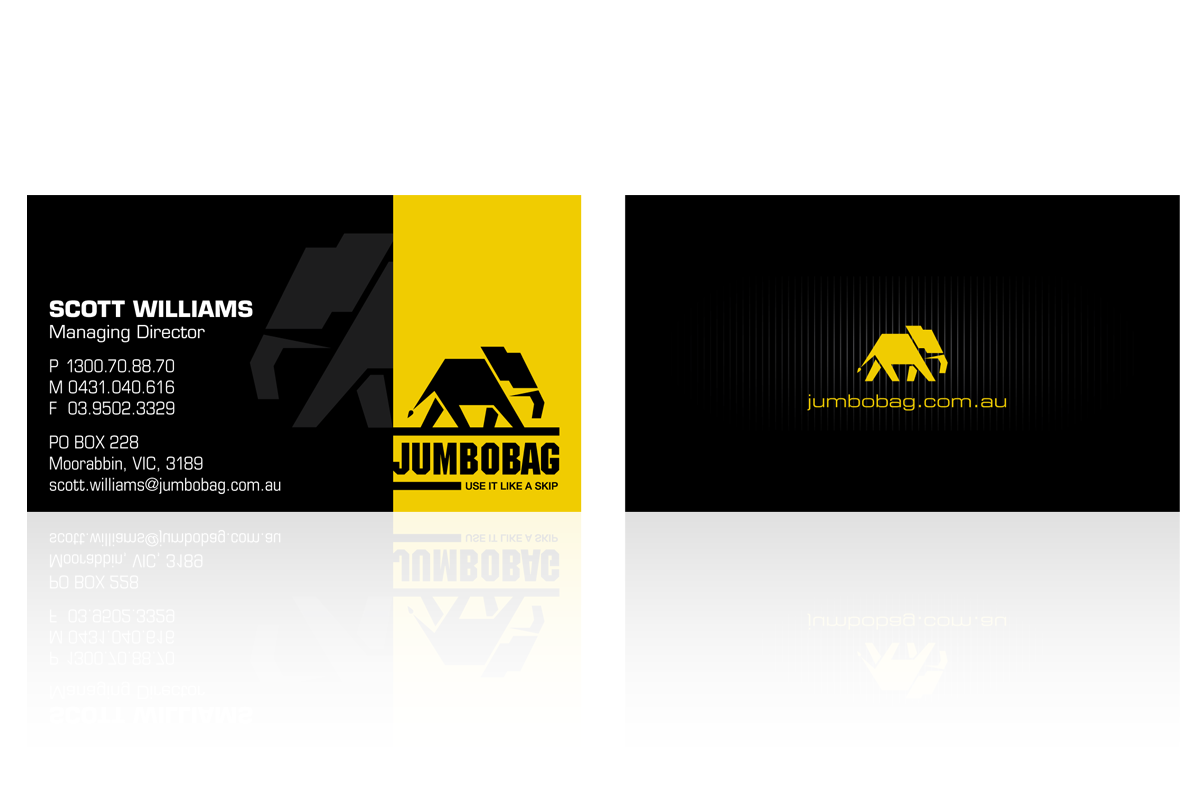 Business Card Design by JM Design for jumbobag | Design #60779