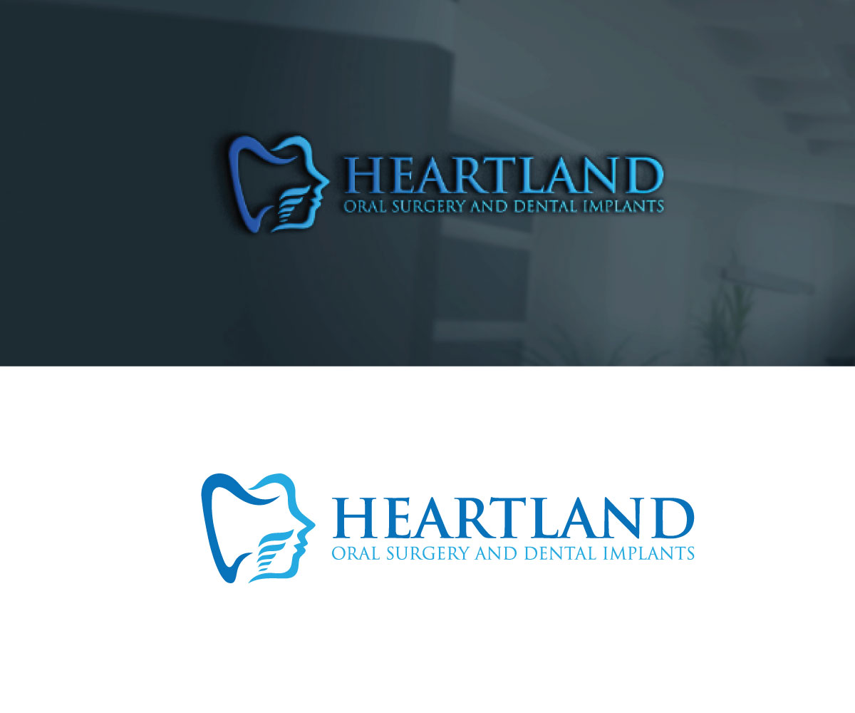 Logo Design by amiii for Heartland Oral Surgery | Design: #20423105