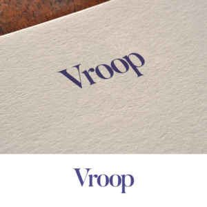 Vroop | Logo Design by DesignDUO