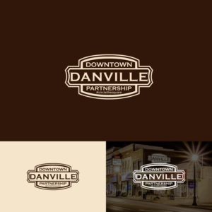 Logo-Design von zatsukiki für Downtown Danville Partnership | Design: #20427723