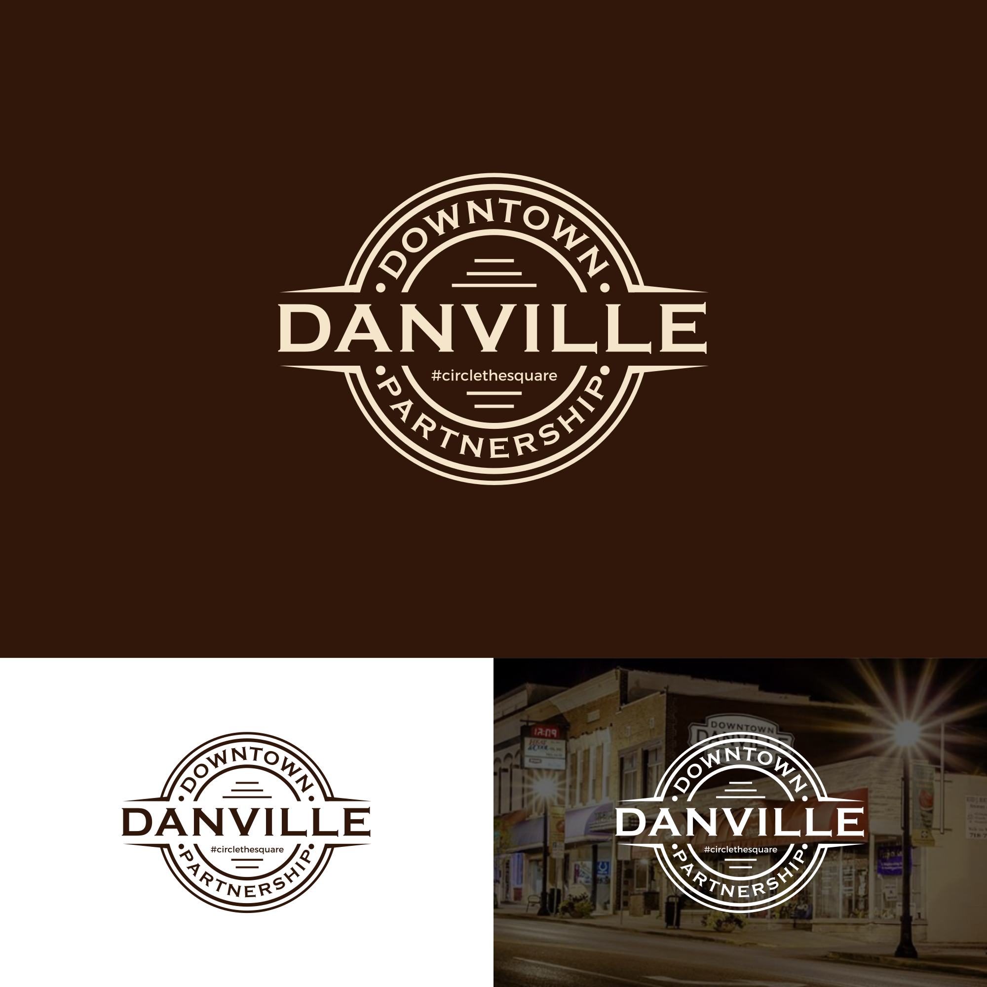Diseño de Logo por zatsukiki para Downtown Danville Partnership | Diseño #20463939