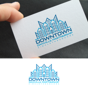 Logo-Design von Designhub für Downtown Danville Partnership | Design #20460533