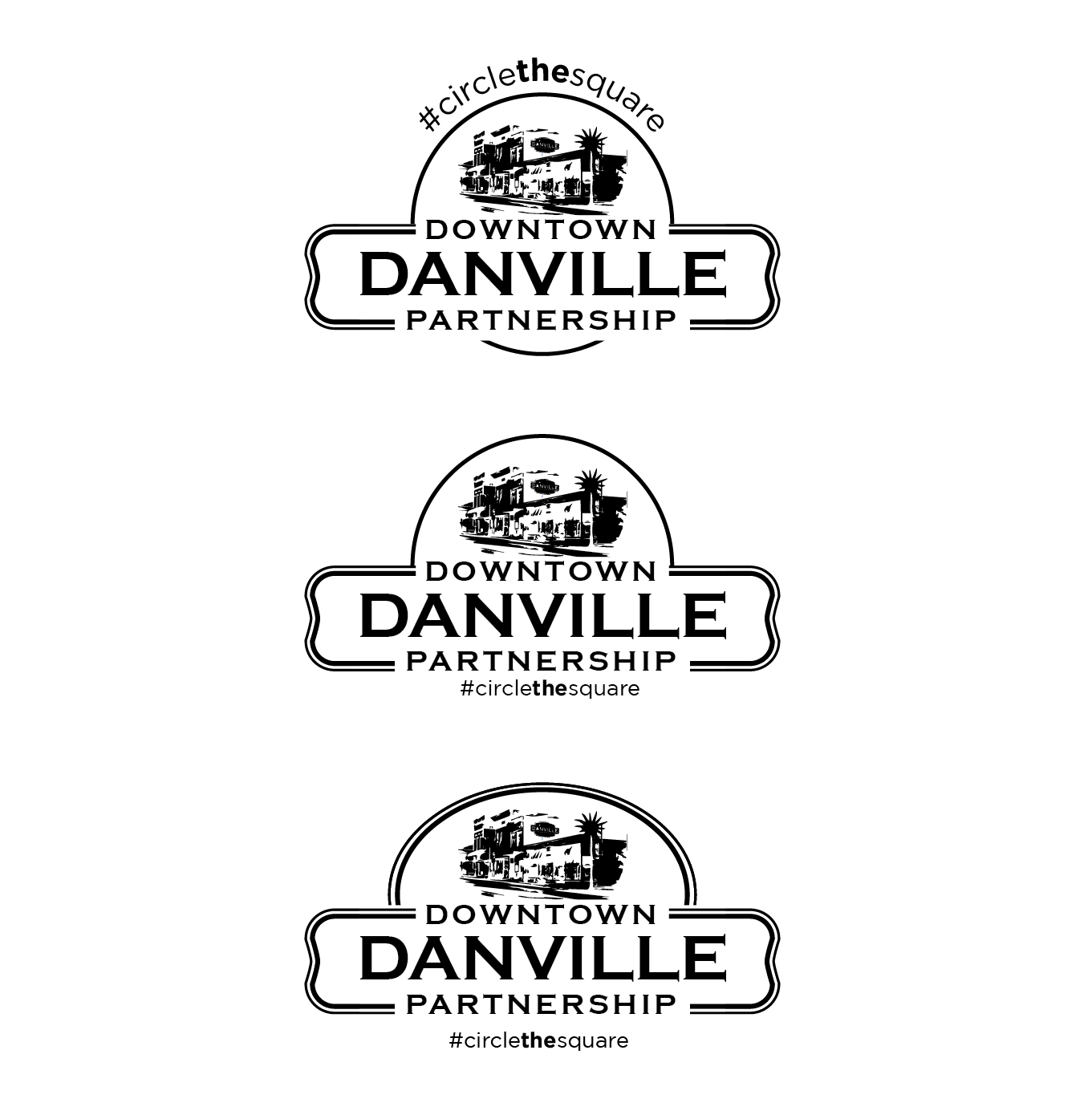Logo-Design von Ves-Boycheva für Downtown Danville Partnership | Design #20451459