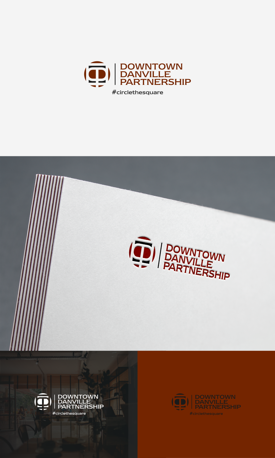 Diseño de Logo por R!CKY para Downtown Danville Partnership | Diseño #20447732