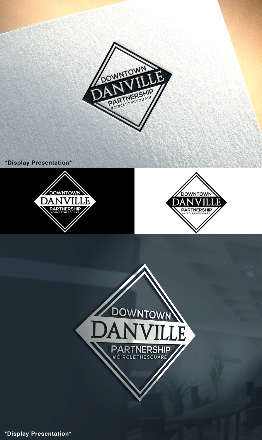 Logo-Design von sonym für Downtown Danville Partnership | Design: #20427533