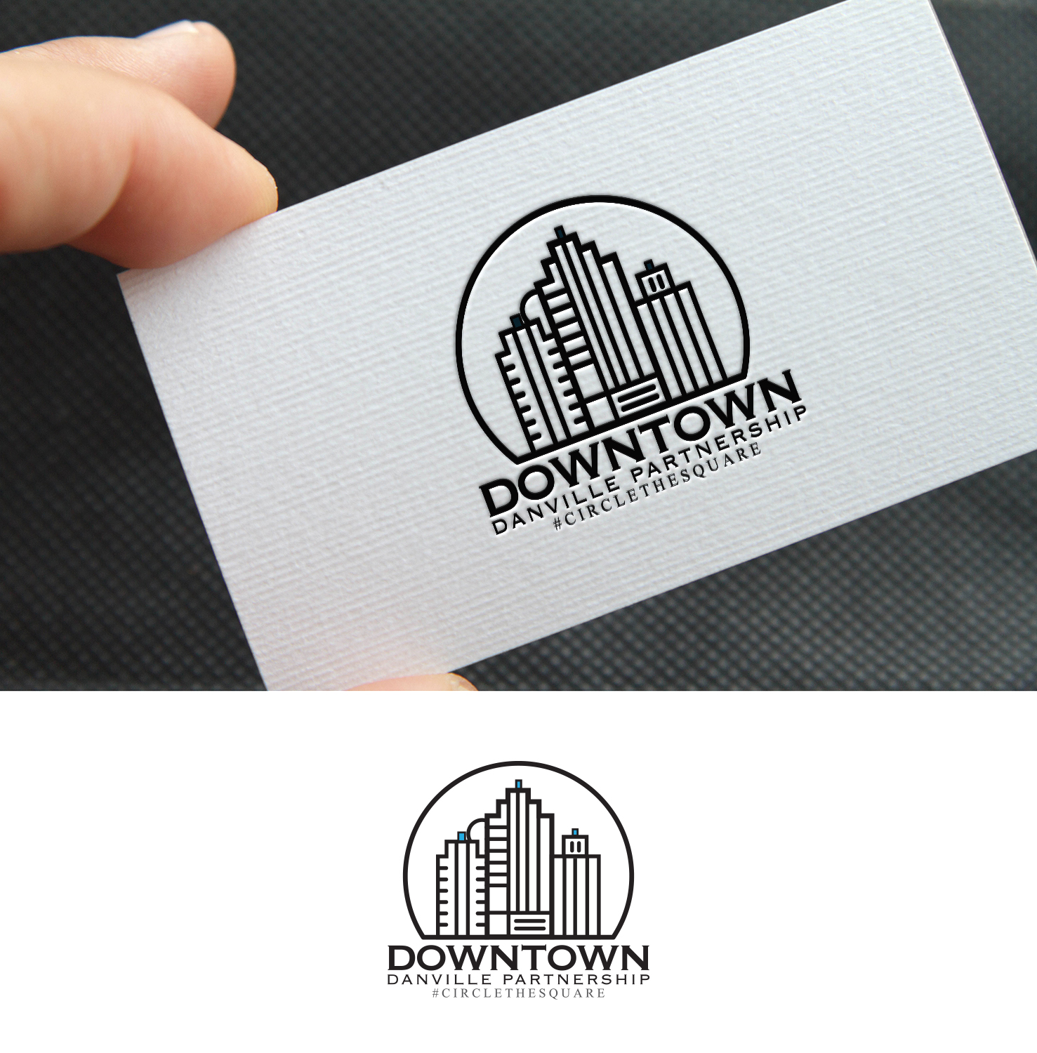 Logo-Design von Farooq Zahid für Downtown Danville Partnership | Design #20456397