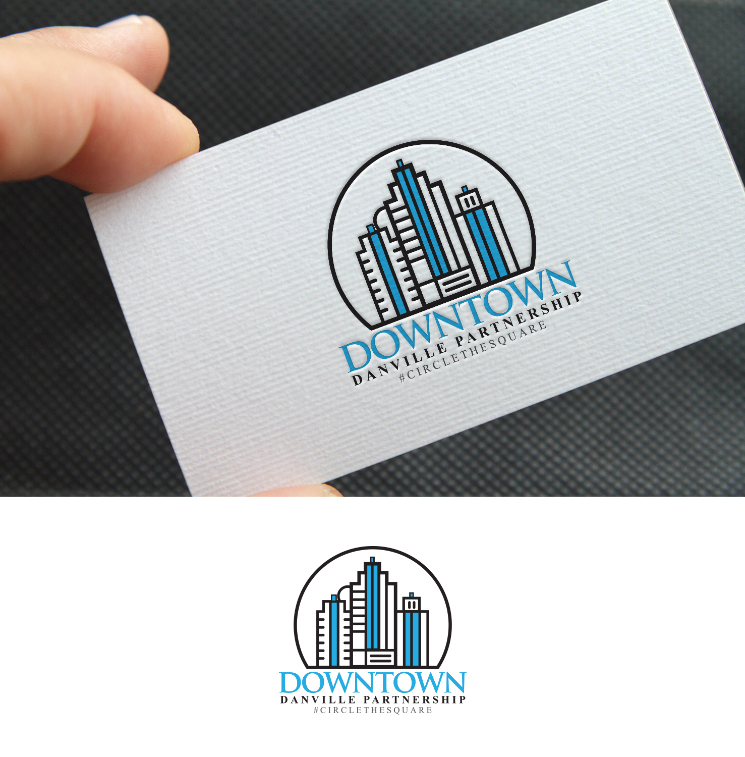 Logo-Design von Farooq Zahid für Downtown Danville Partnership | Design #20456398