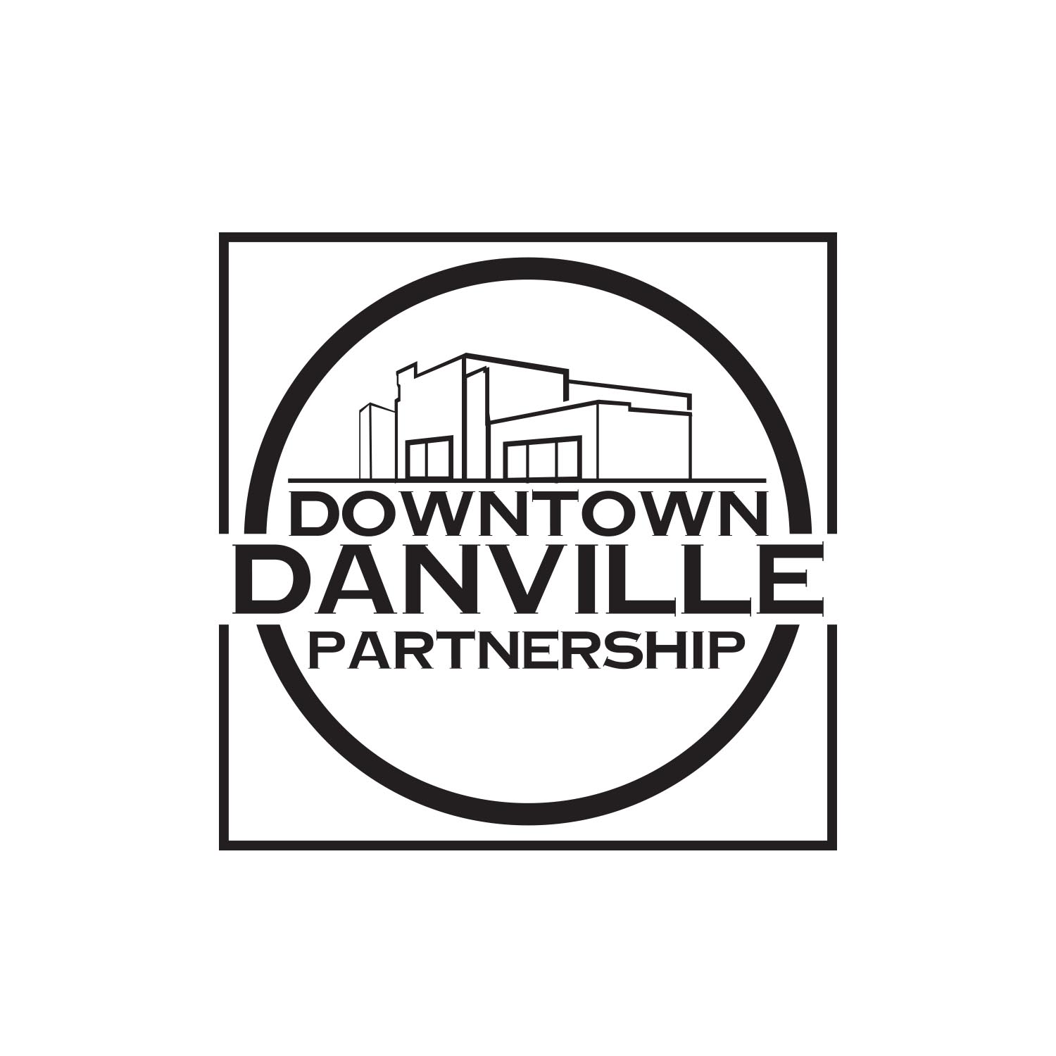 Logo-Design von zingodesigns258 für Downtown Danville Partnership | Design #20552266