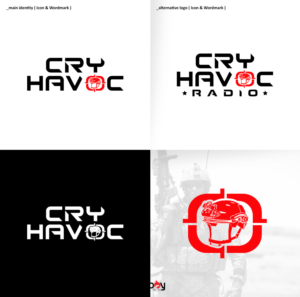 Logo Design by Fatboy Graphic for Cry Havoc Radio | Design: #20455509
