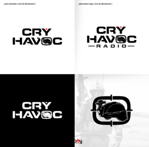 Logo Design by Fatboy Graphic for Cry Havoc Radio | Design: #20461457
