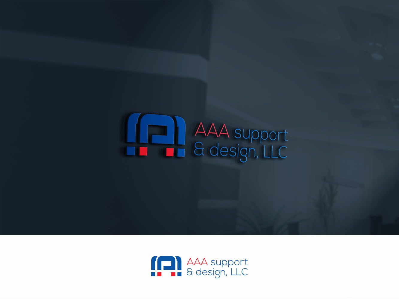 Logo Design by Verified artistry (Design garden) for AAA support and design  | Design #20477233