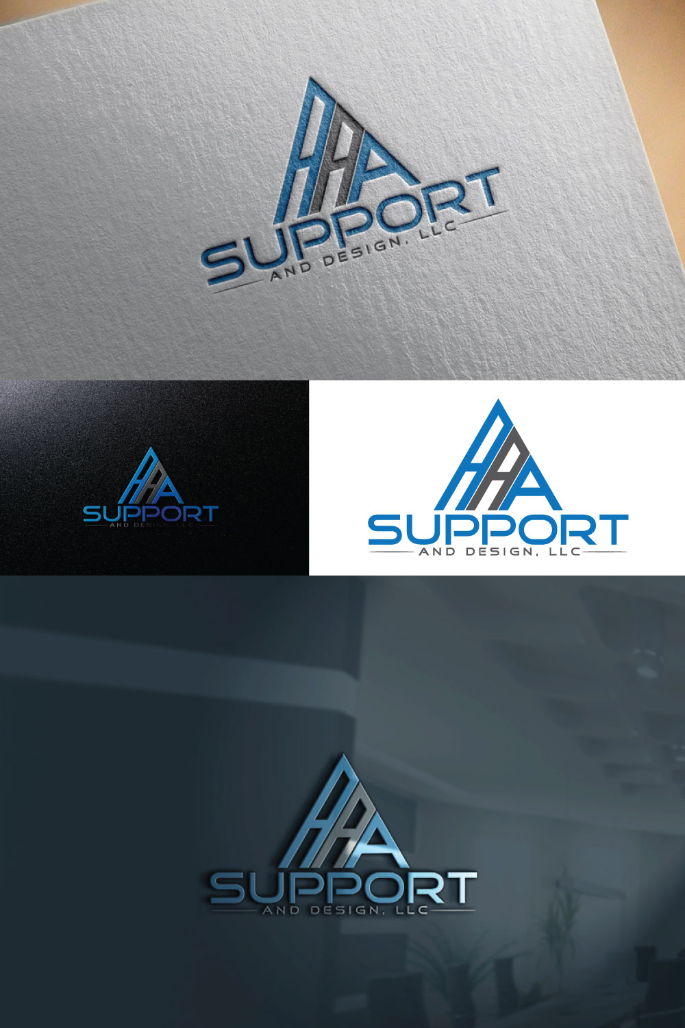 Logo Design by Bismillahir Rahmanir Rahim for AAA support and design  | Design: #20466341
