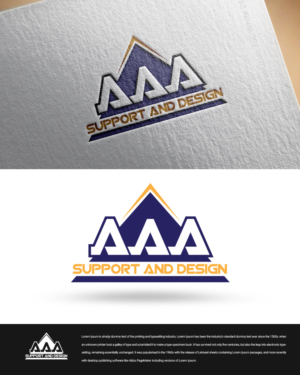 Logo Design by zingodesigns258 for AAA support and design  | Design: #20430441