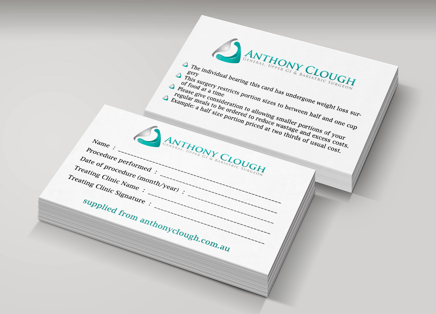 Business Card Design by Pixi Dust for Anthony Clough | Design #20430006