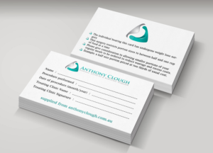 Design de Carte de Visite par Pixi Dust pour Anthony Clough | Design : #20430009