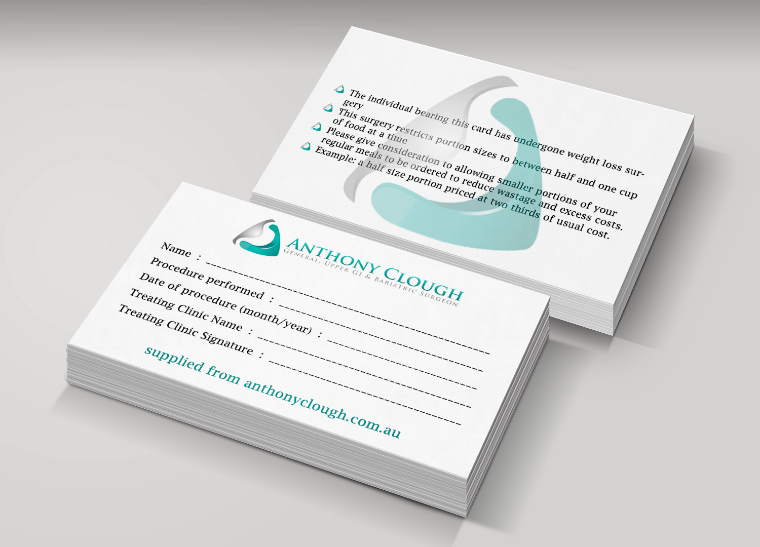 Design de Carte de Visite par Pixi Dust pour Anthony Clough | Design #20430010