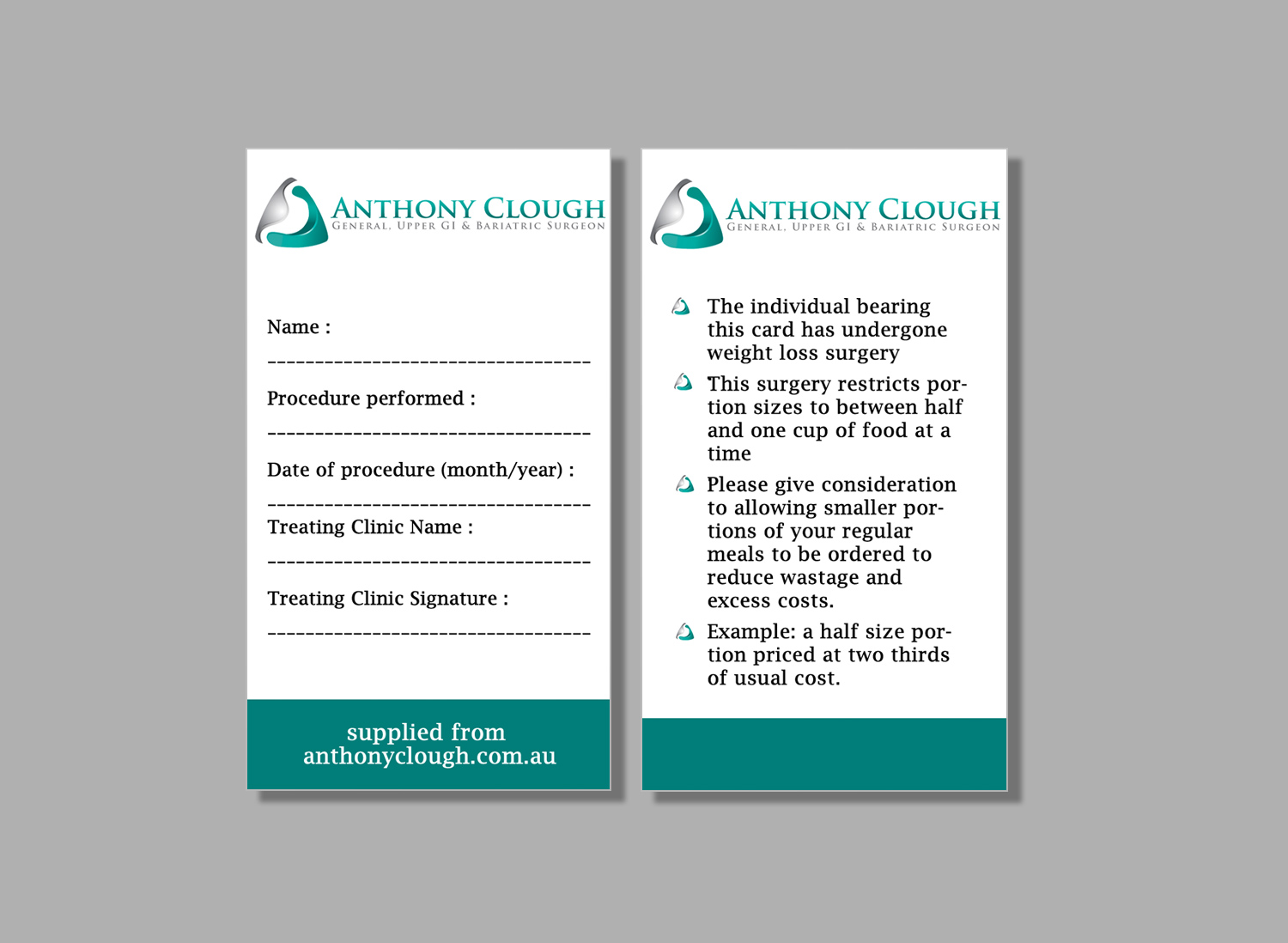 Business Card Design by Pixi Dust for Anthony Clough | Design #20430012