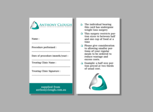 Design de Carte de Visite par Pixi Dust pour Anthony Clough | Design : #20430015