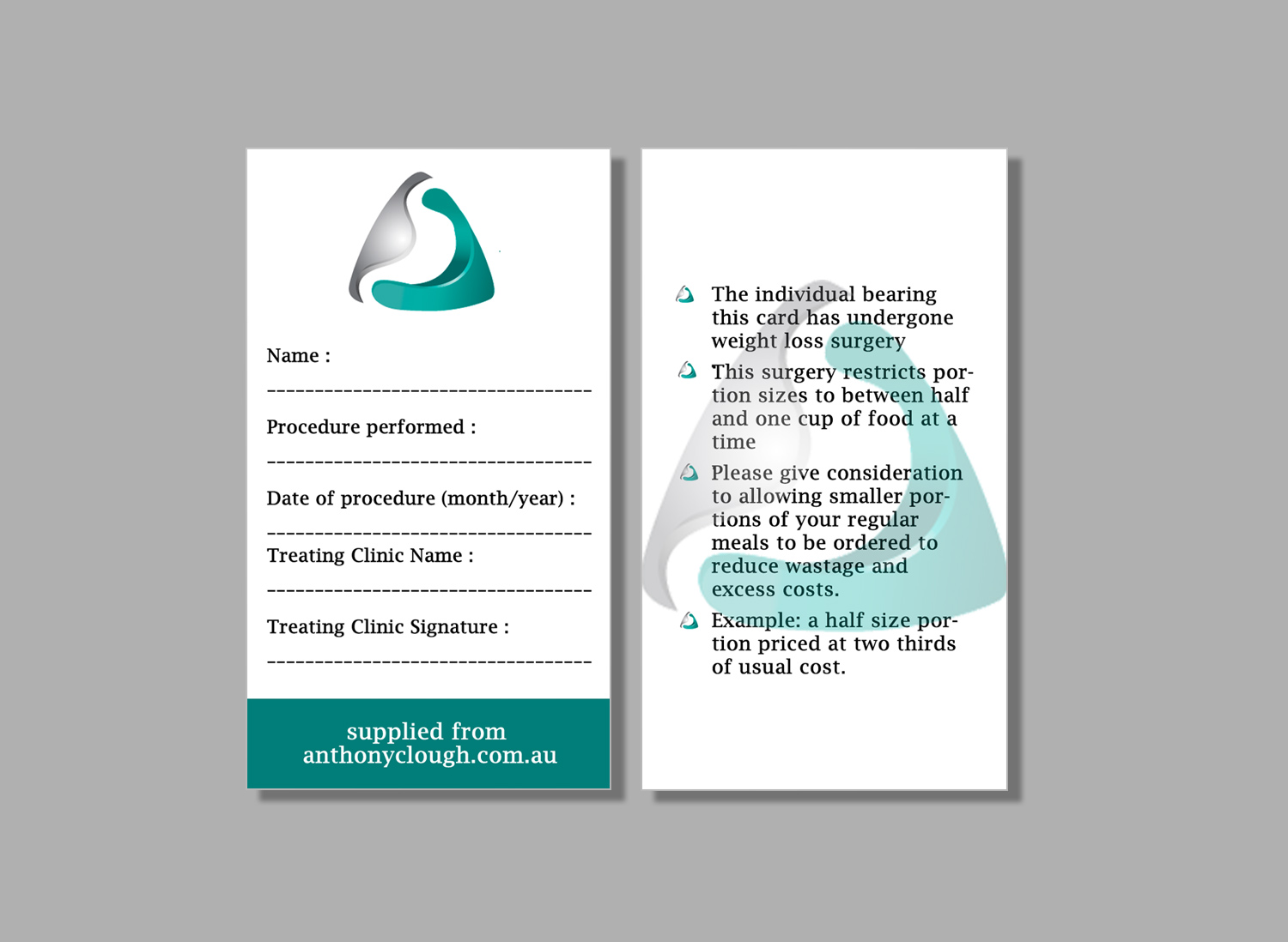 Business Card Design by Pixi Dust for Anthony Clough | Design #20430016