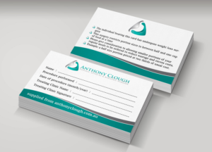Design de Carte de Visite par Pixi Dust pour Anthony Clough | Design : #20430026