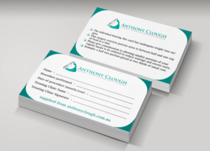 Design de Carte de Visite par Pixi Dust pour Anthony Clough | Design : #20430031