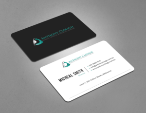Design de Carte de Visite par Tripti Ranjan Gain pour Anthony Clough | Design : #20424260