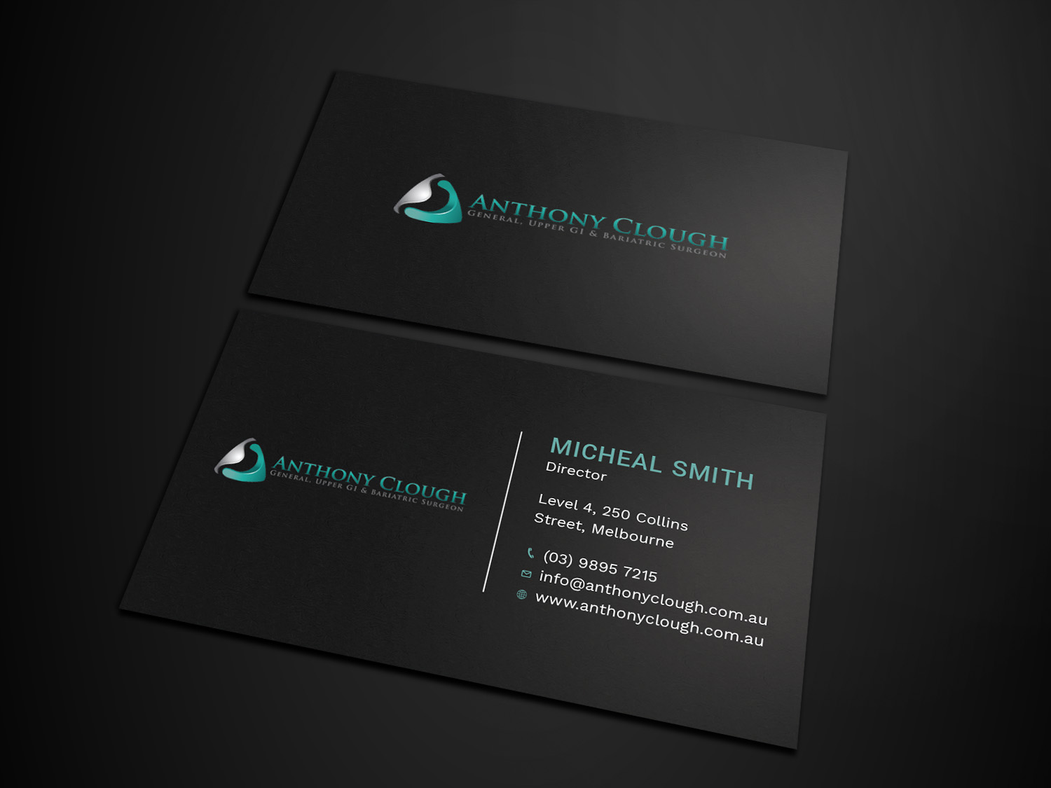Business Card Design by Tripti Ranjan Gain for Anthony Clough | Design #20424263